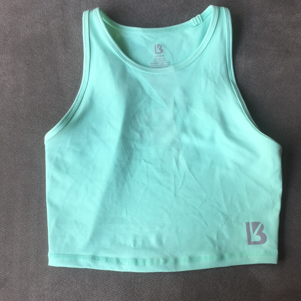 Buffbunny mint crop top